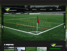Tablet Screenshot of greenstadium.pt